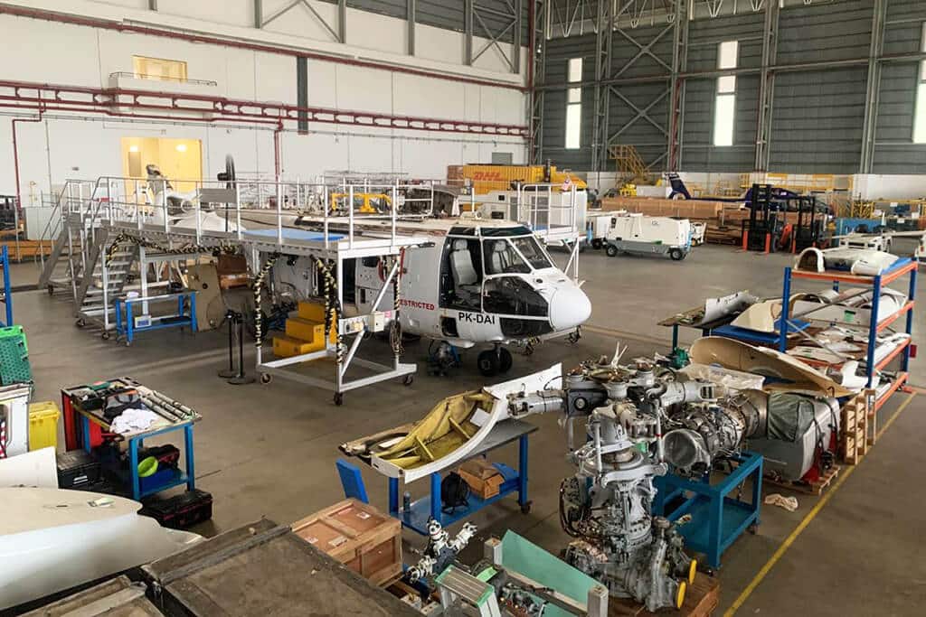 nomad aviation behind the scenes overhaul facility