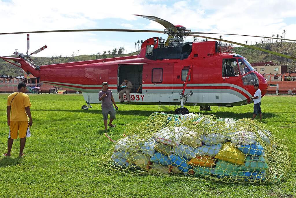 nomad aviation disaster relief tacloban sc